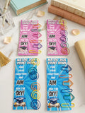 Study paper clip set