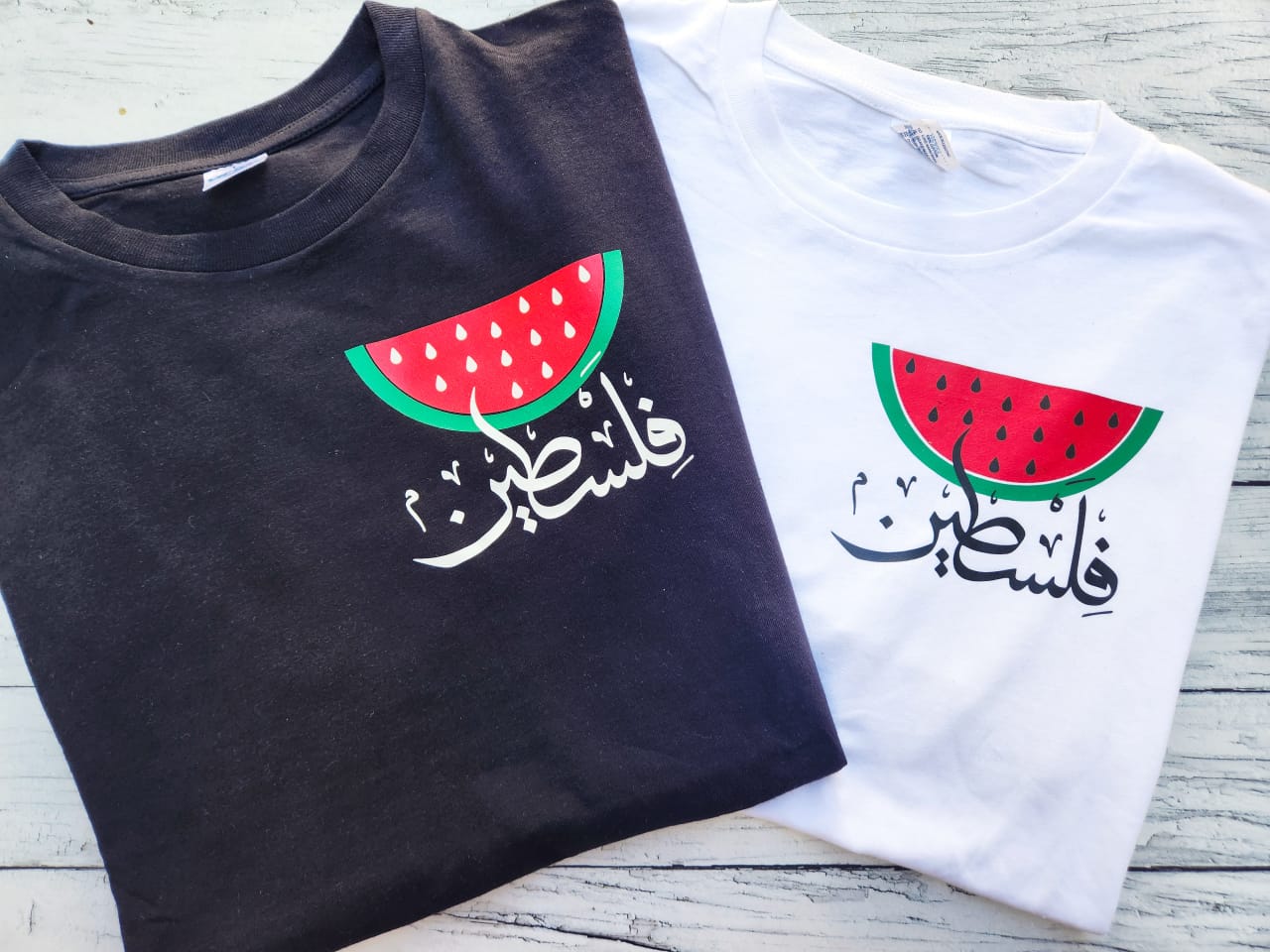 arabic palestine watermelon t-shirt