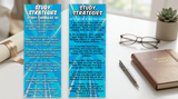 Motivational study strategy cards