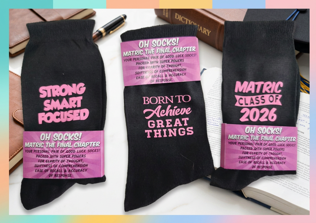Matric Good luck socks