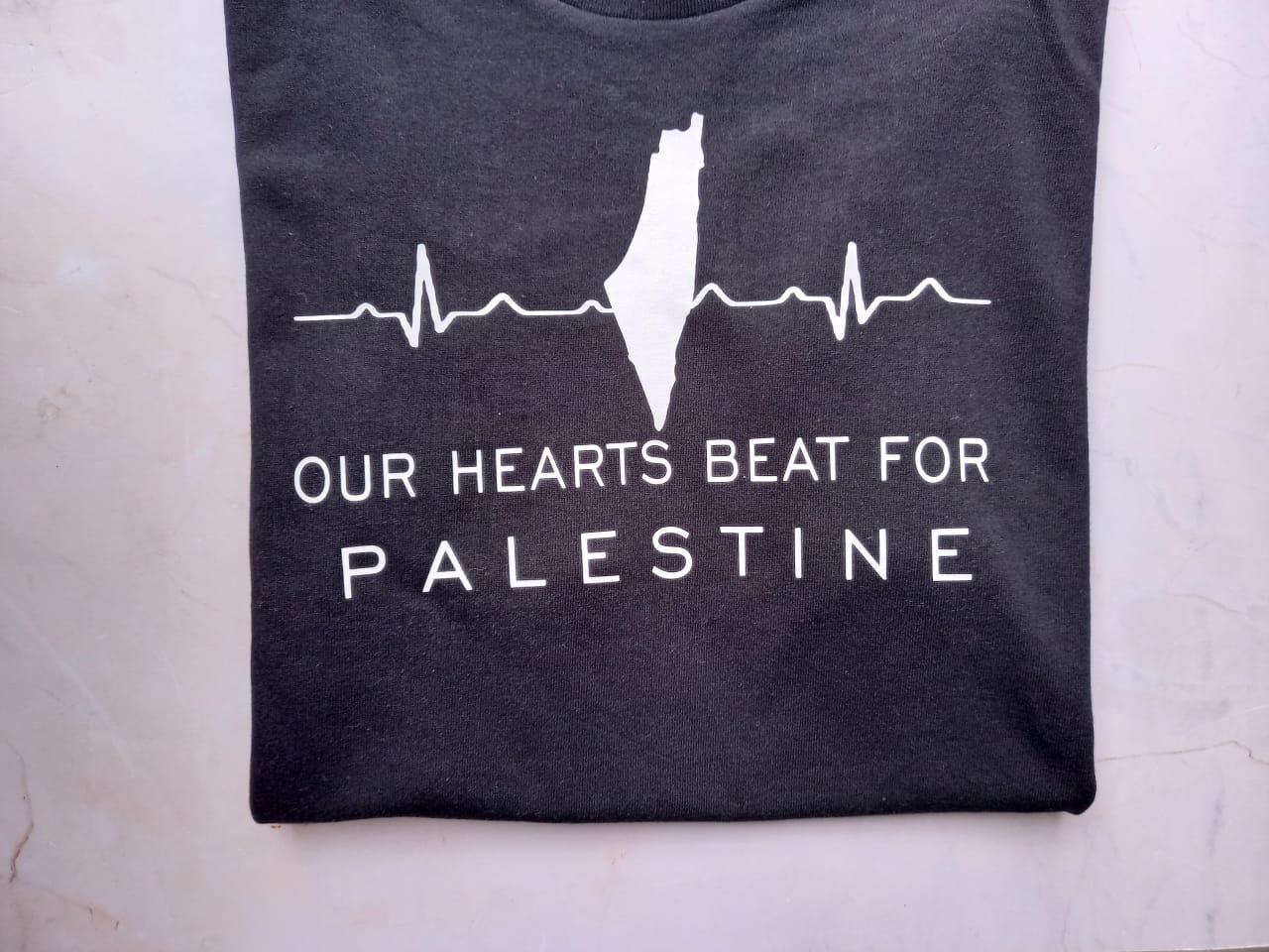 heat beats for palestine t-shirt