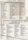 PANTRY LABEL COLLECTION