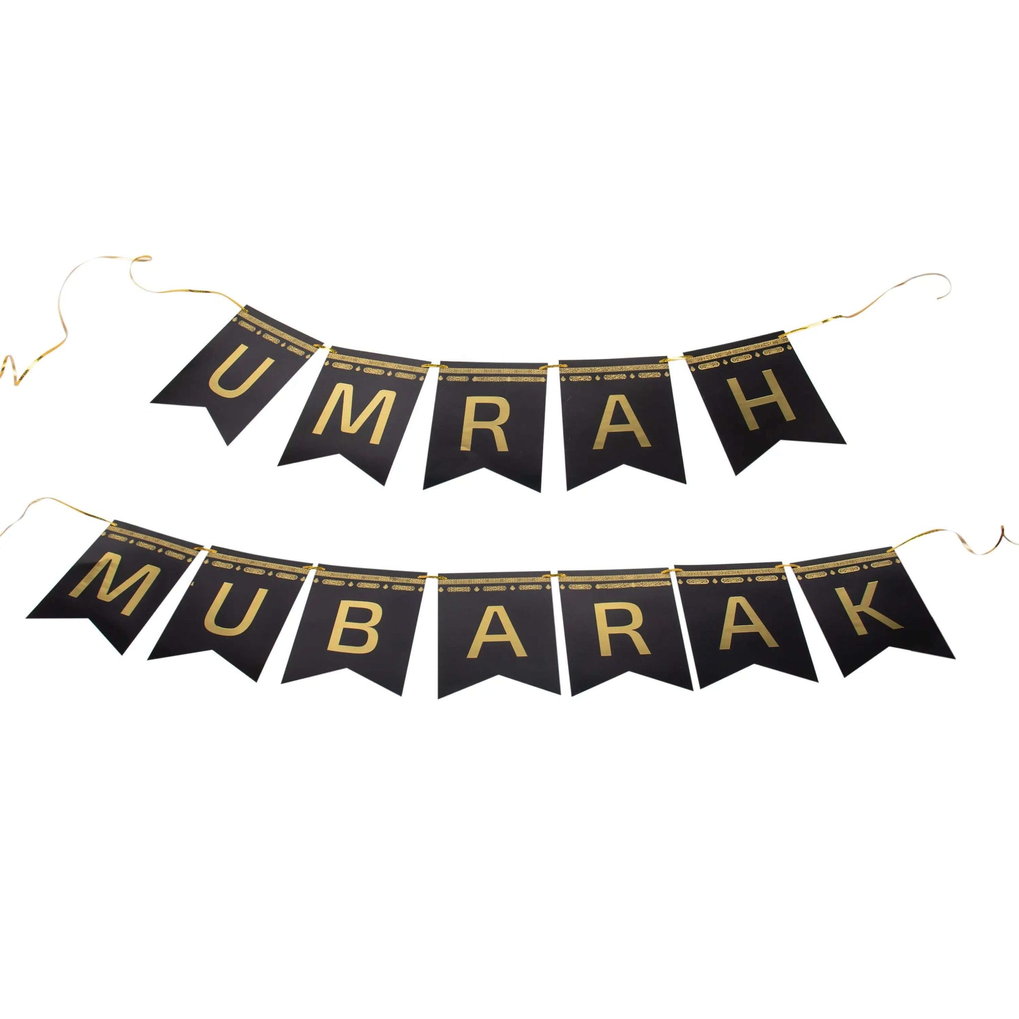 Umrah Mubarak Kaabah Themed Banner