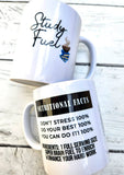 Study fuel mug