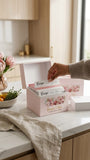 Personalized Recipe Box- Blush pink