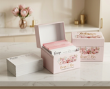 Personalized Recipe Box- Blush pink