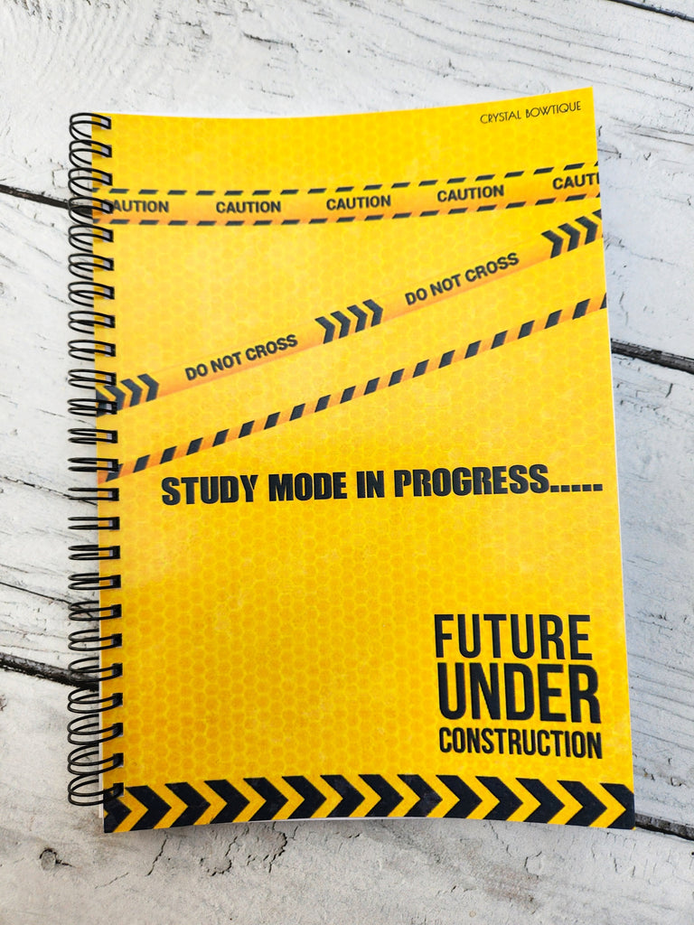 Study Notebook Kit Study notebook- Study mode in progress – Crystal Bowtique