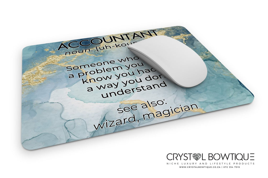 Accountant Definition Mouse Pad