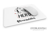 Dad Hero Mouse Pad