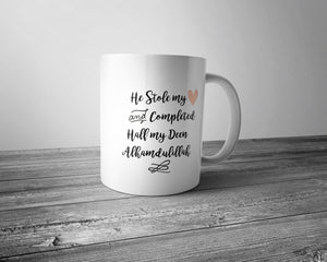 He Stole/She Stole Couples Mug Set