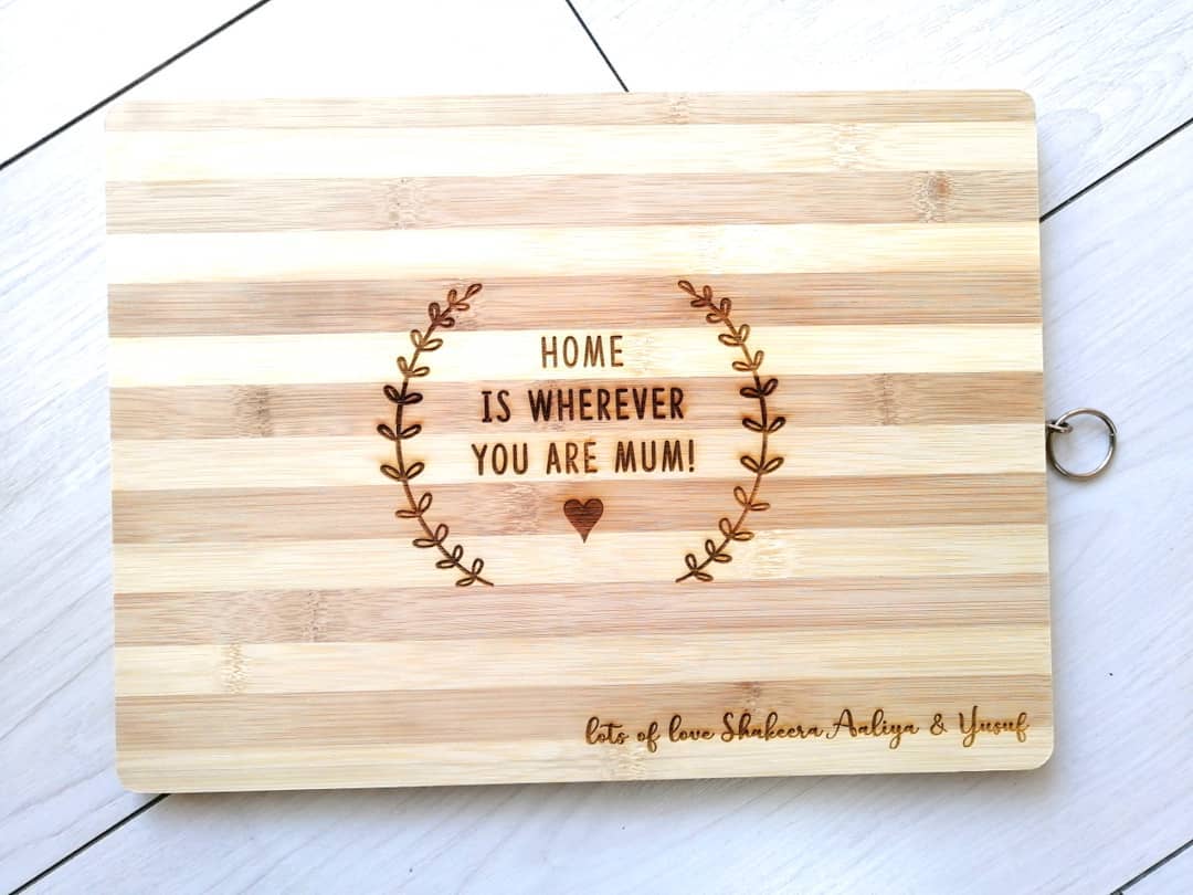 Home is Wherever you are Wooden Board