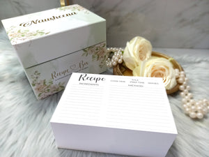 Personalized Recipe box