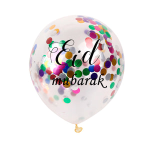 Eid Confetti Balloons