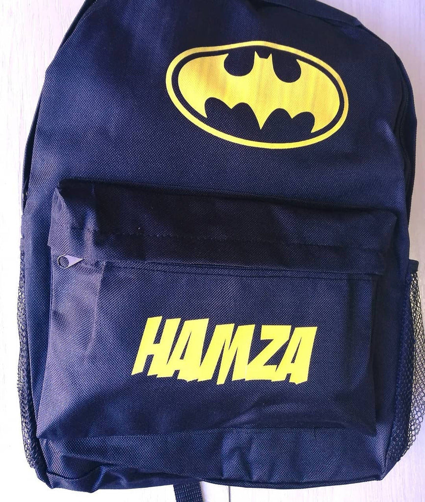 Batman Themed Backpack