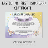 Fasting Certificates