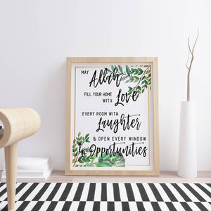 Fill Your Home with Love Frame