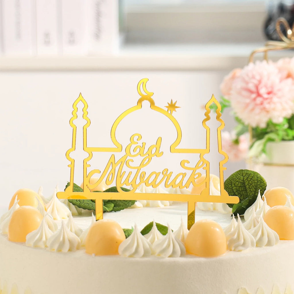 Mosque Eid Cake Topper