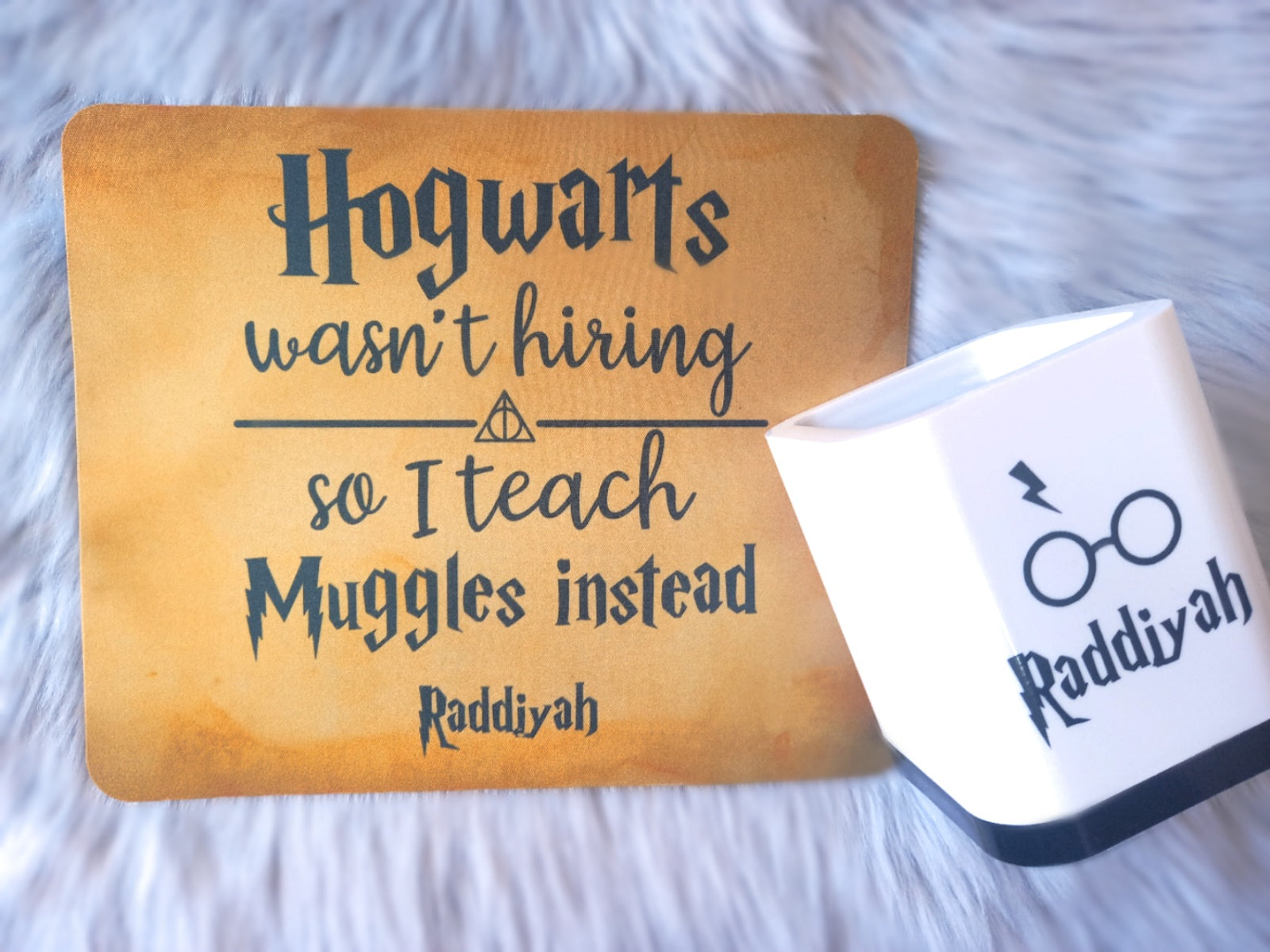 Hogwarts wasn't hiring so i teach muggles instead - mouspad