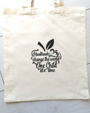 Muallimahs Change the World Tote Bag