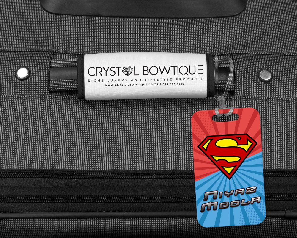 Superman Custom Luggage Tag