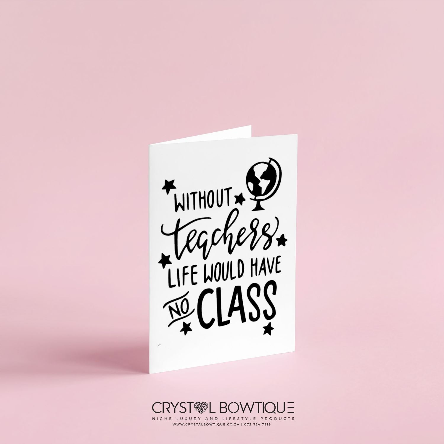 Without Teachers Greeting Card
